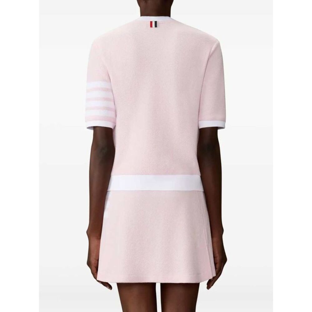 Thom Browne Women Top With 4-Stripe Detail - Picture 3 of 4